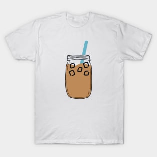 Mason Jar Iced Coffee T-Shirt